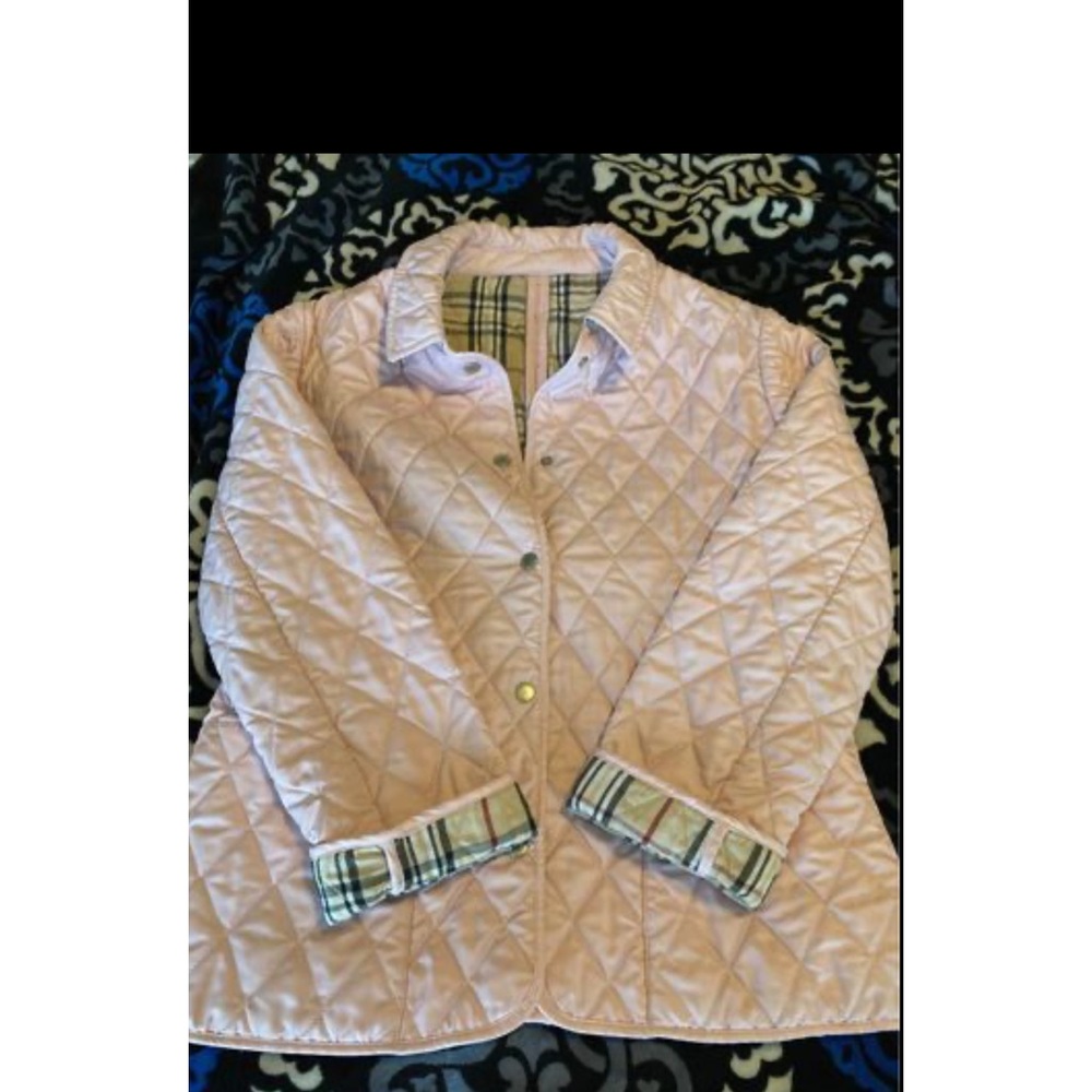 Women coat size M pink